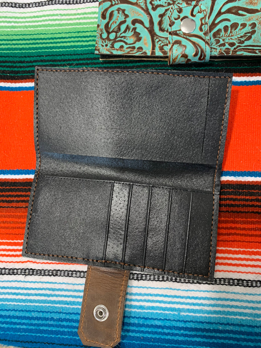 Bi Fold Wallets (Custom Order) – Bar Circle L Leather Bags