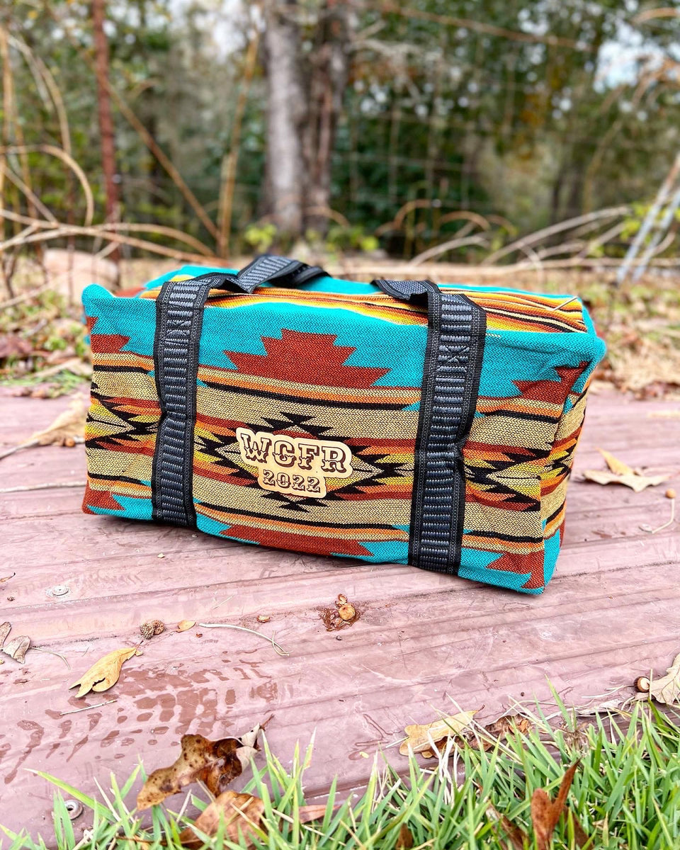 Southwest Weekender Duffle Bag Bar Circle L Leather & Bags