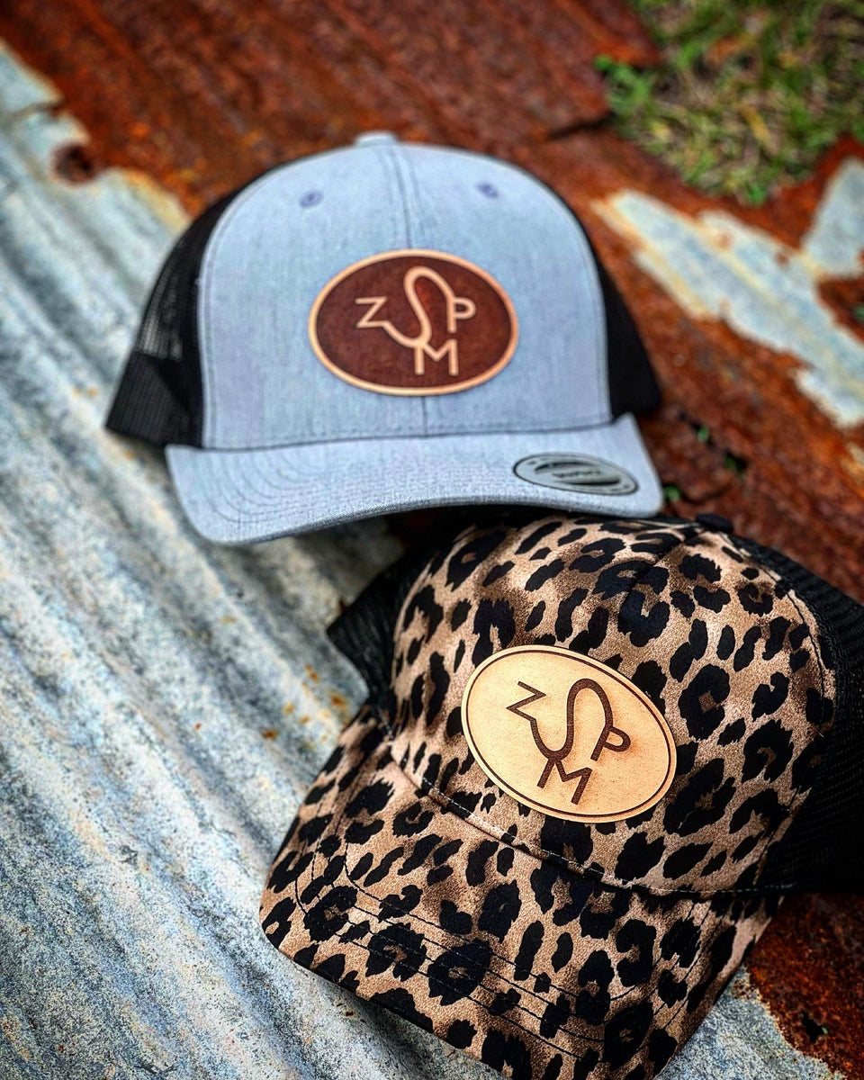 Custom Cap – Bar Circle L Leather Bags