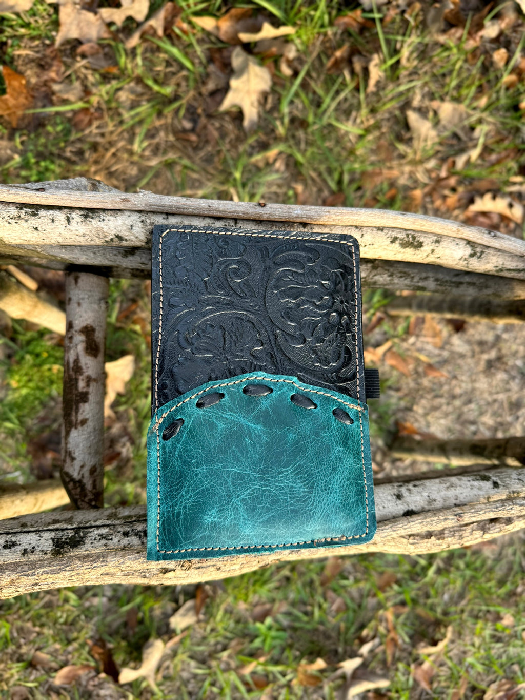 Mini Binder (Black & Turquoise)