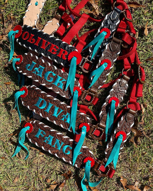 “Finish your own way” Halter (Indios Tooled)