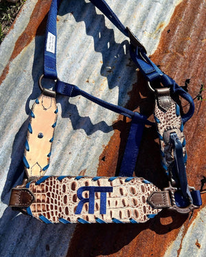 “Finish your own way” Halter (Ivory Gator 2)