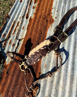 “Finish your own way” Halter (Indios Tooled)