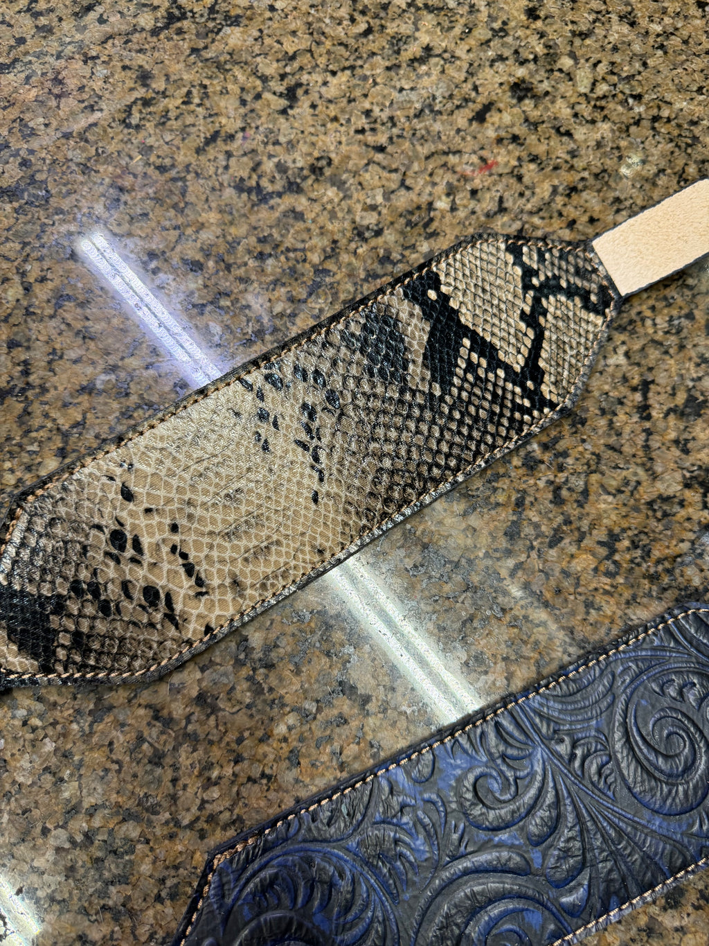 “Finish Your Own Way” Halter (Snakeskin)