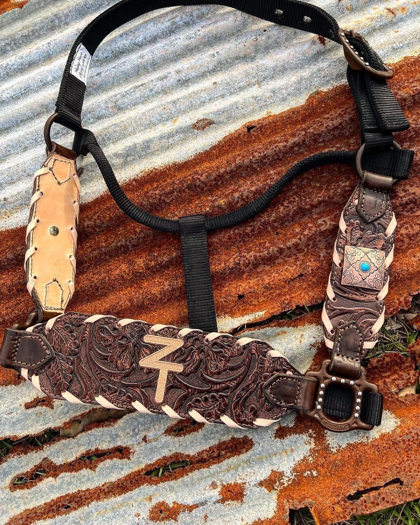 “Finish your own way” Halter (Indios Tooled)