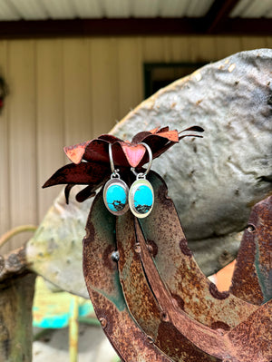 Quick Change Hoop Earrings with Swappable Stones