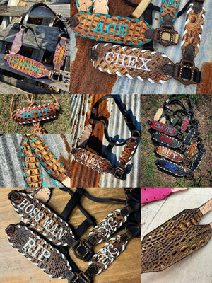 “Finish your own way” Halter (Savannah Gator)