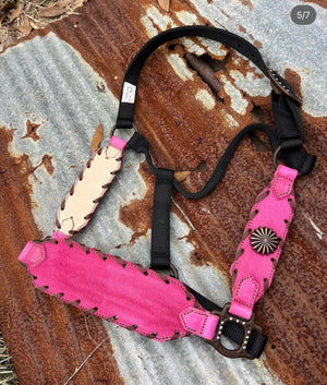 “Finish your own way” Halter (Pink Roughout)