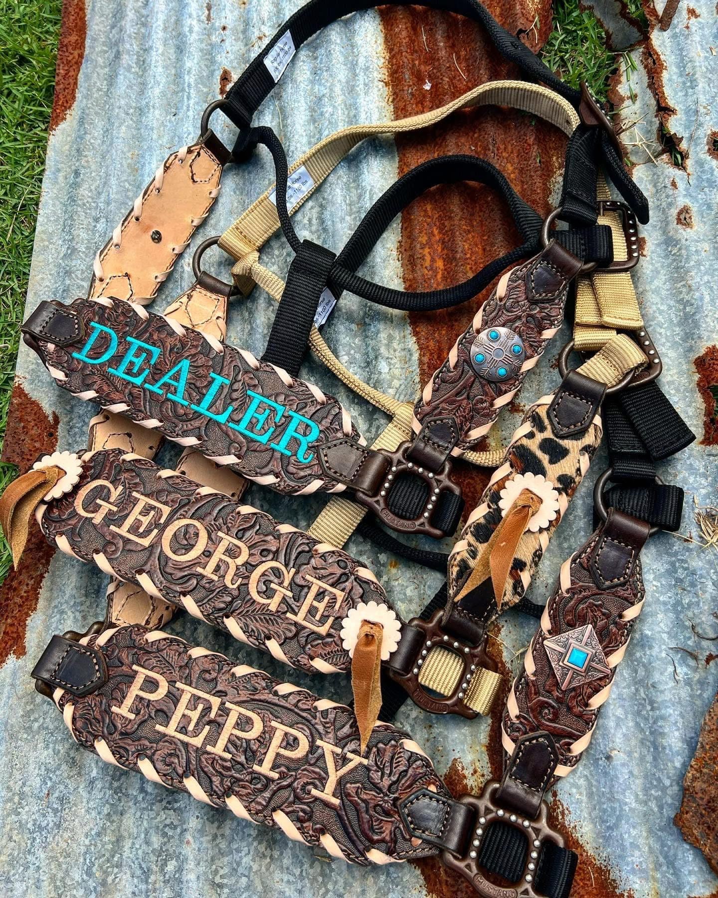 “Finish your own way” Halter (Indios Tooled)