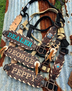 “Finish your own way” Halter (Indios Tooled)