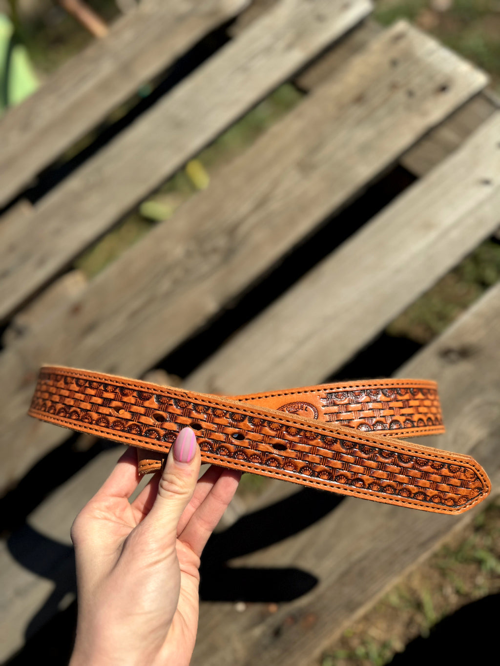 Basketweave Belt