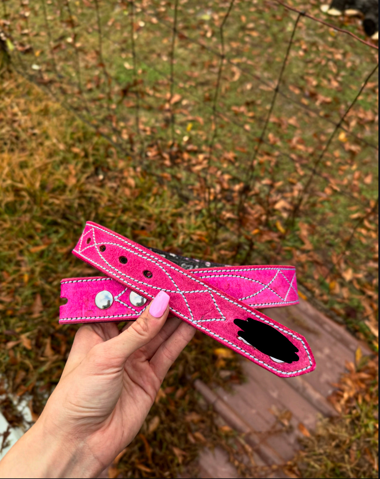 Custom Bootstitched Belt