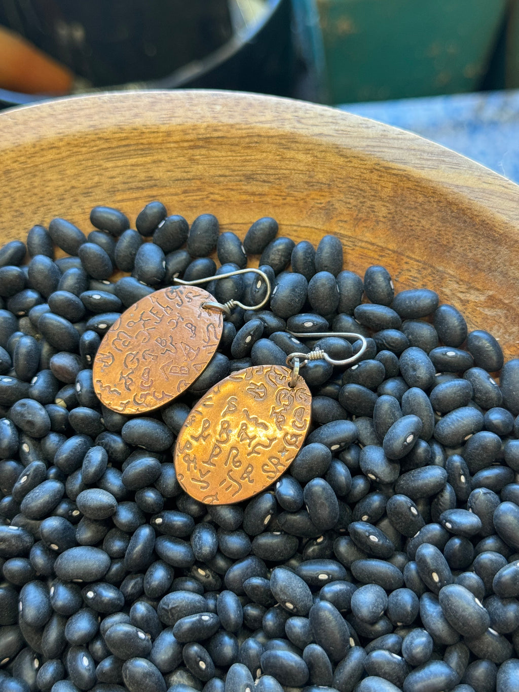 Copper Brand Earrings