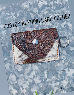 Custom Keyring Card Holder