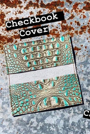 Custom Checkbook Cover