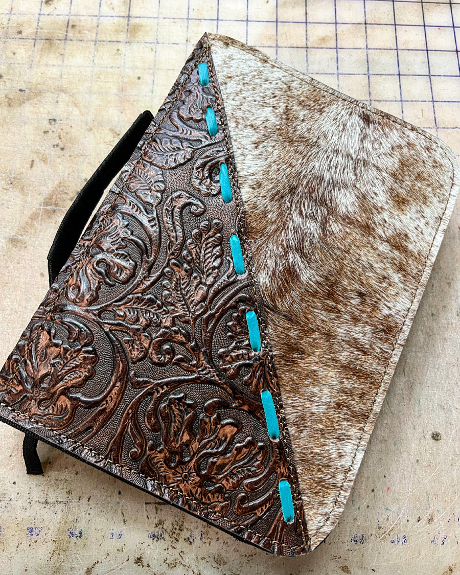 Custom Bible Cases – Bar Circle L Leather Bags